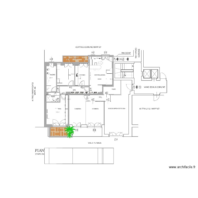 tunesia a. Plan de 0 pièce et 0 m2