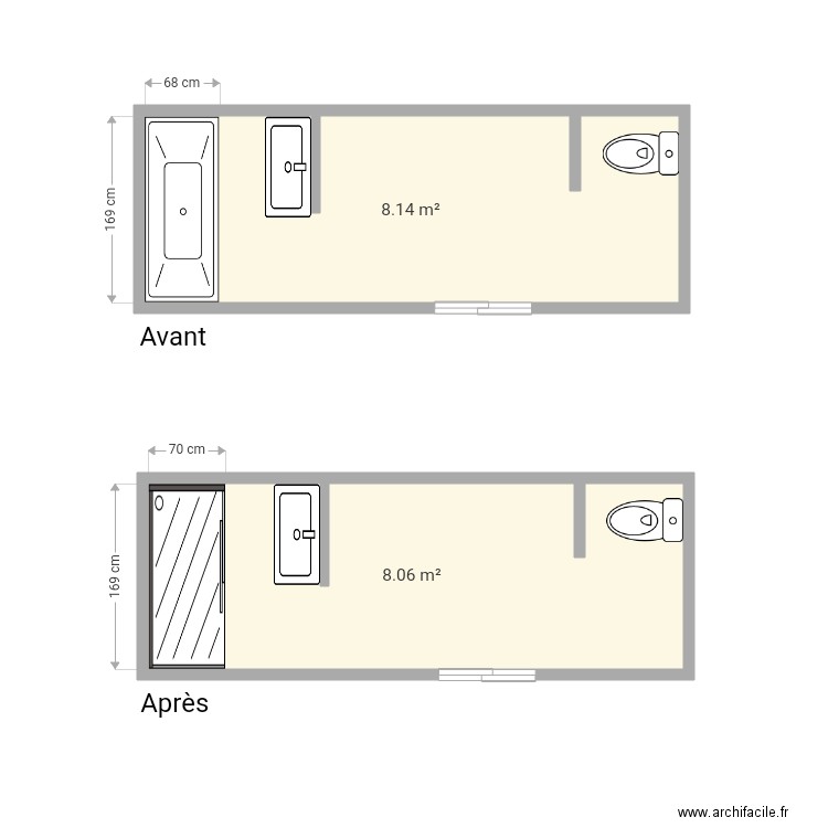 CROSET. Plan de 0 pièce et 0 m2