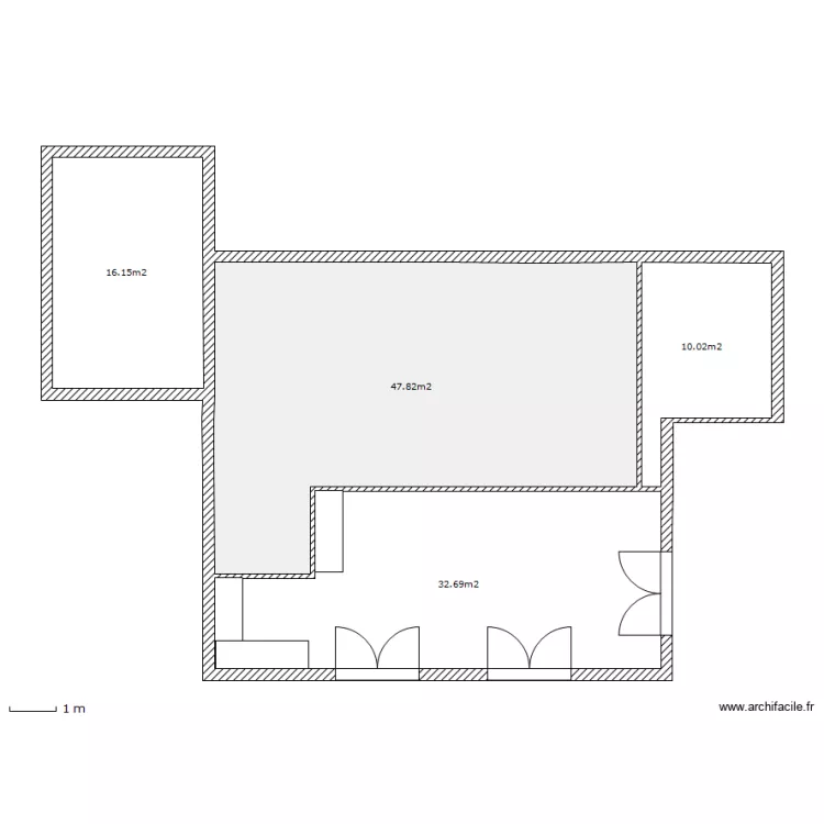Maison Bois 2 Mez. Plan de 
