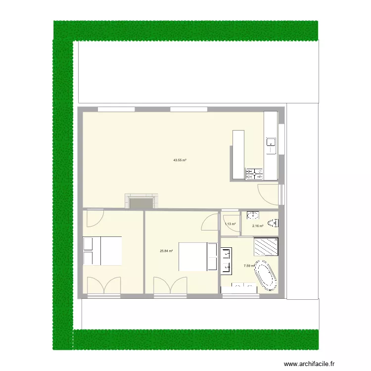 BERTHE. Plan de BERTHE. Plan de