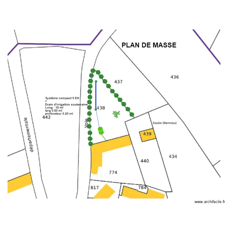 La Salamandre. Plan de 0 pièce et 0 m2