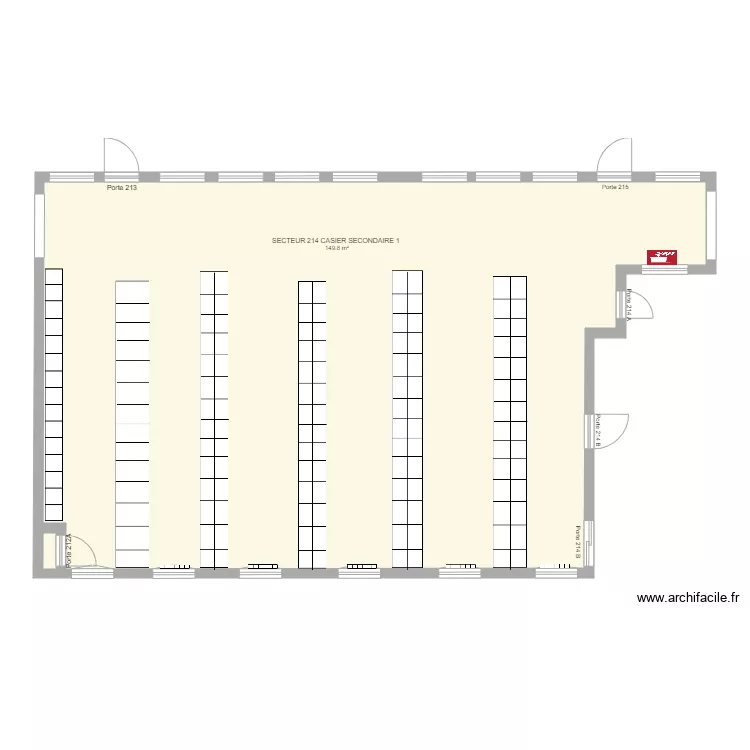 SECTEUR 214 SECONDAIRE 1. Plan de 