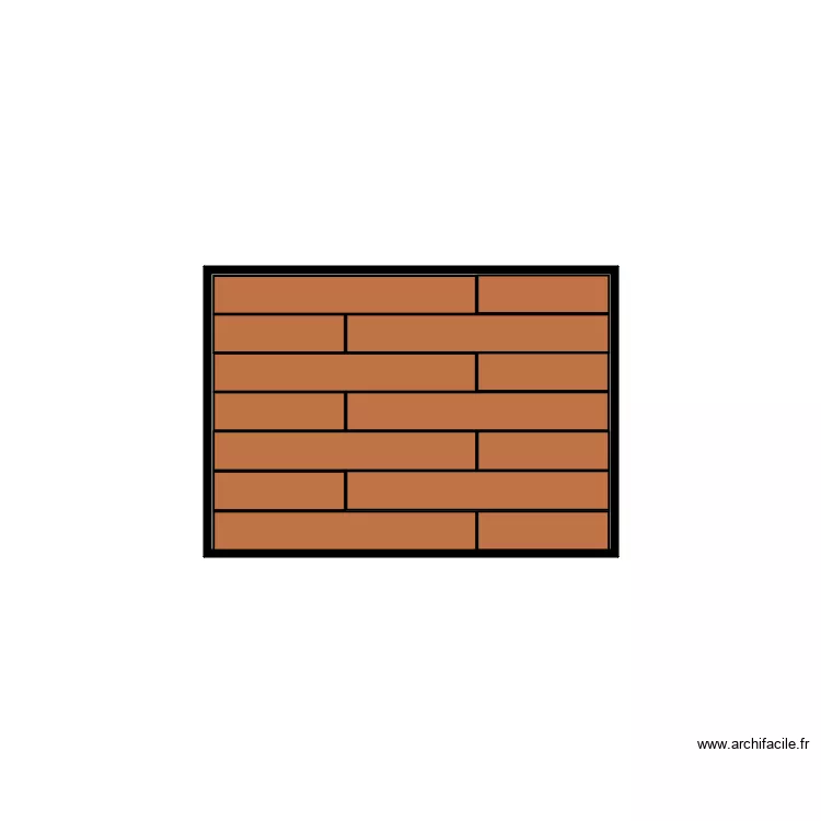 Tete de lit 200*140. Plan de 