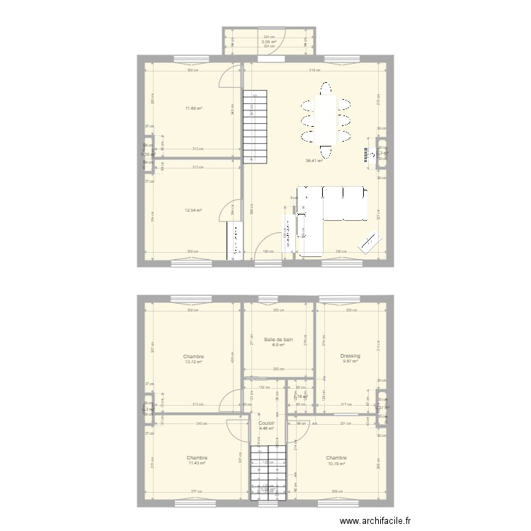 Maiosn de nos reves projet . Plan de 0 pièce et 0 m2