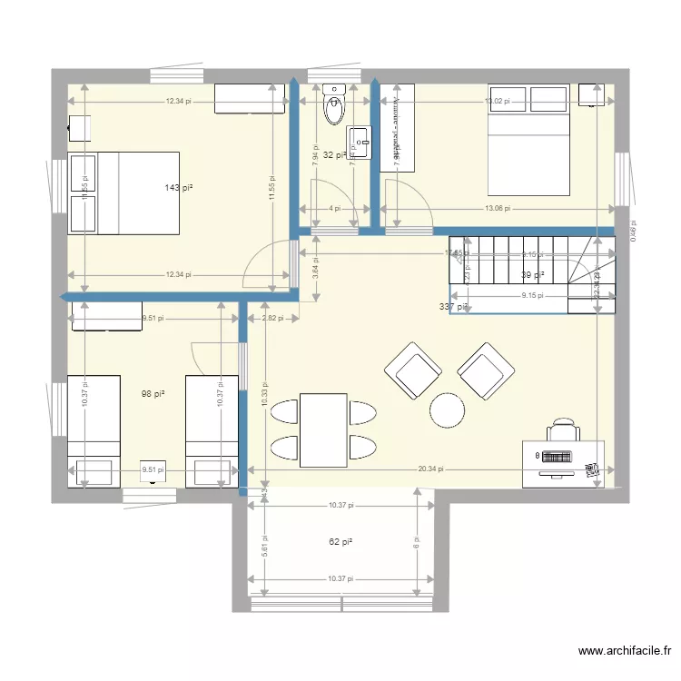 CHALET 5. Plan de CHALET 5. Plan de