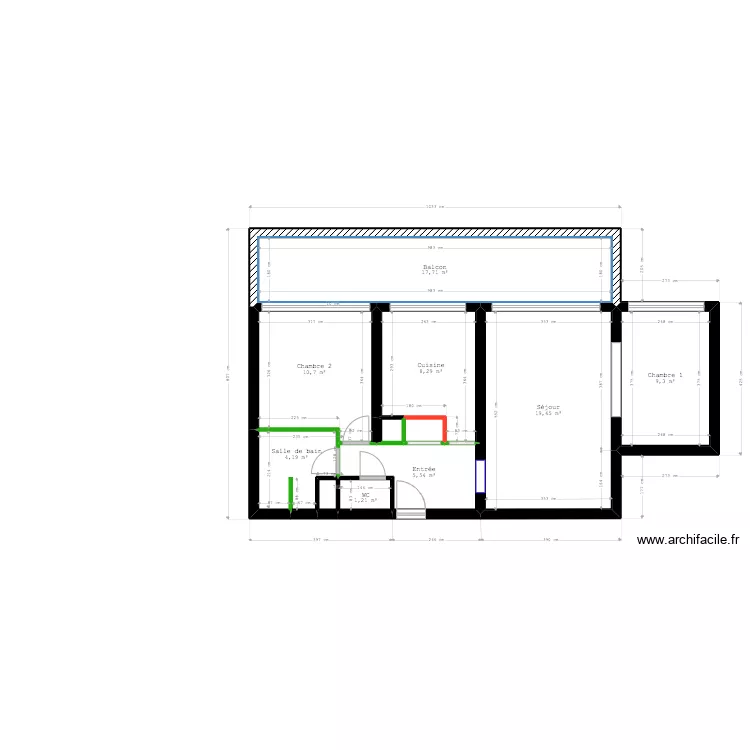Project MEDLEY PLAN1 plan electrique. Plan de 