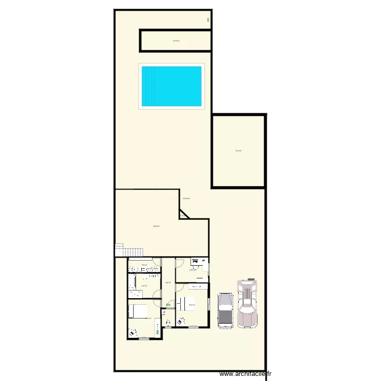maison jeff lulu. Plan de 