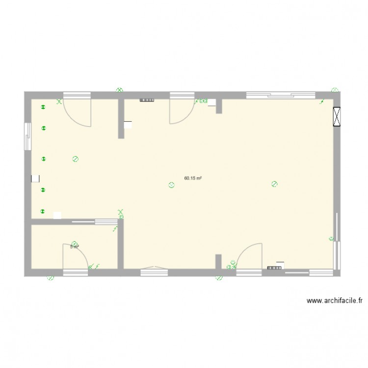 plan maison lumiere. Plan de 0 pièce et 0 m2