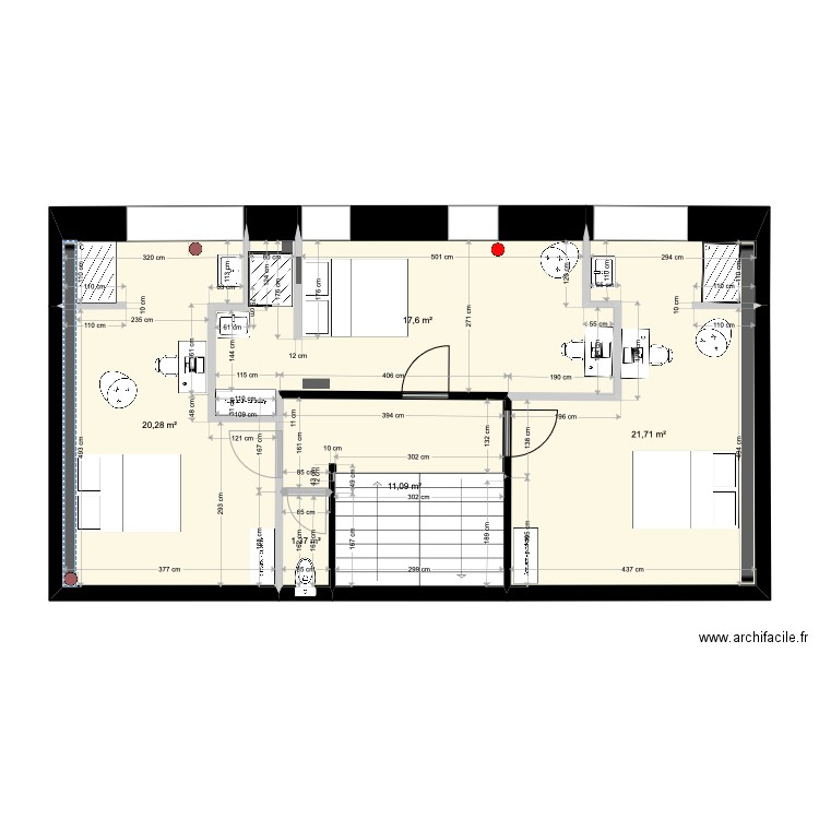 Plan La Villa Zen - 2EME V2. Plan de 0 pièce et 0 m2