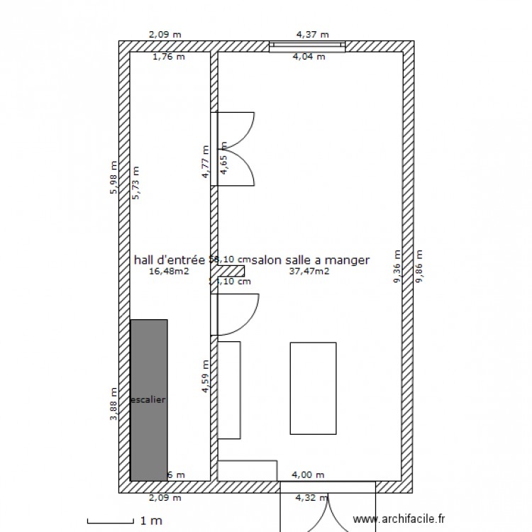 meuble en plus. Plan de 0 pièce et 0 m2