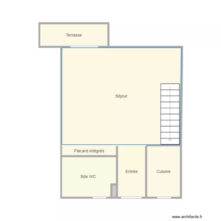duplex lot 5. Plan de 