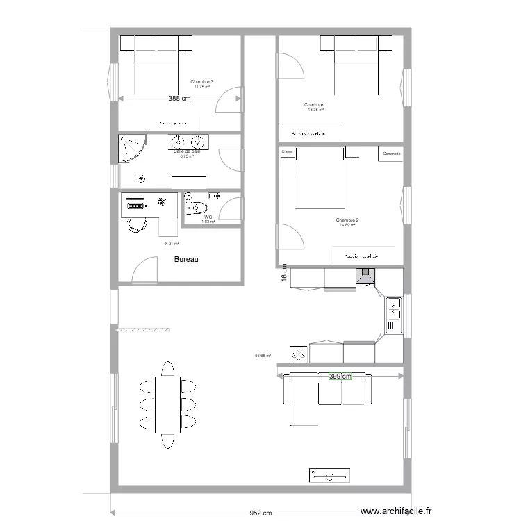 &eacute;bauche3jpf. Plan de 