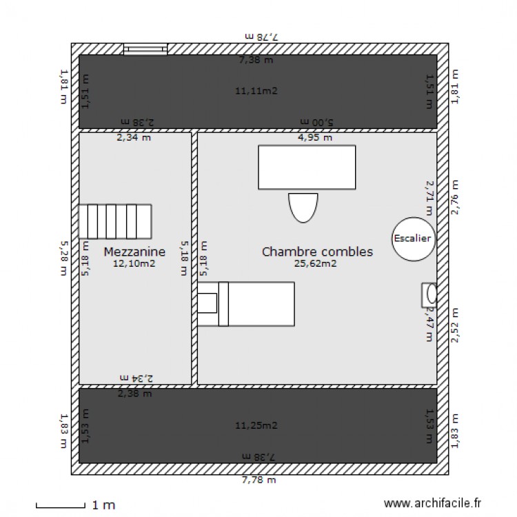 Chaussee de Lacroix - COMBLES. Plan de 0 pièce et 0 m2
