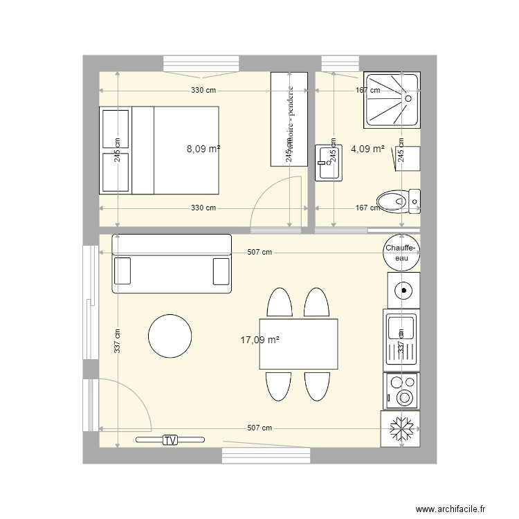 EXT 3. Plan de 0 pièce et 0 m2