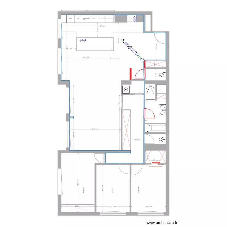 REUILLY d&eacute;finitif. Plan de 