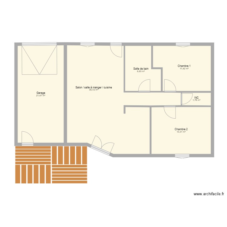 Maison Toujouse 2. Plan de 0 pièce et 0 m2