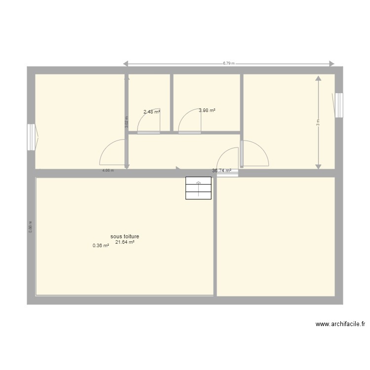 condeon 2 etage1 V5 1303 2019. Plan de 0 pièce et 0 m2