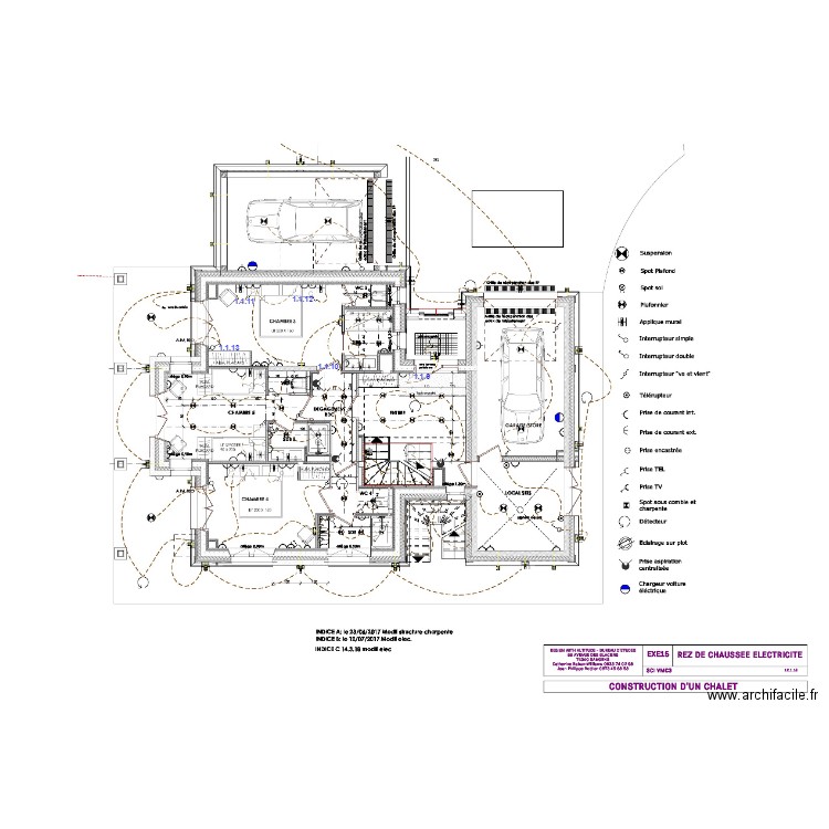 Chabran RDC knx. Plan de 0 pièce et 0 m2