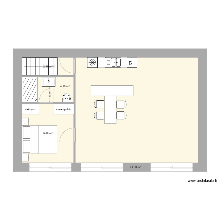 Falize 27. Plan de 0 pièce et 0 m2