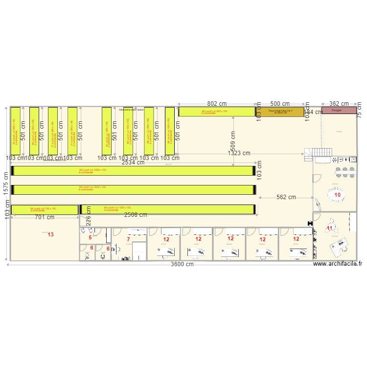 SG2I V8 etage. Plan de 0 pièce et 0 m2