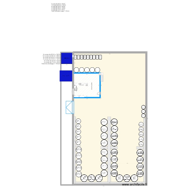 Cuverie Auvonne Rouge V4. Plan de 0 pièce et 0 m2