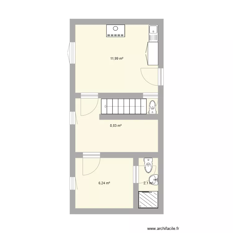 Maison Aurelien Niveau 1. Plan de Maison Aurelien Niveau 1. Plan de