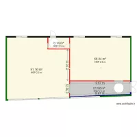 &eacute;tage gauche local 60 et 90 m