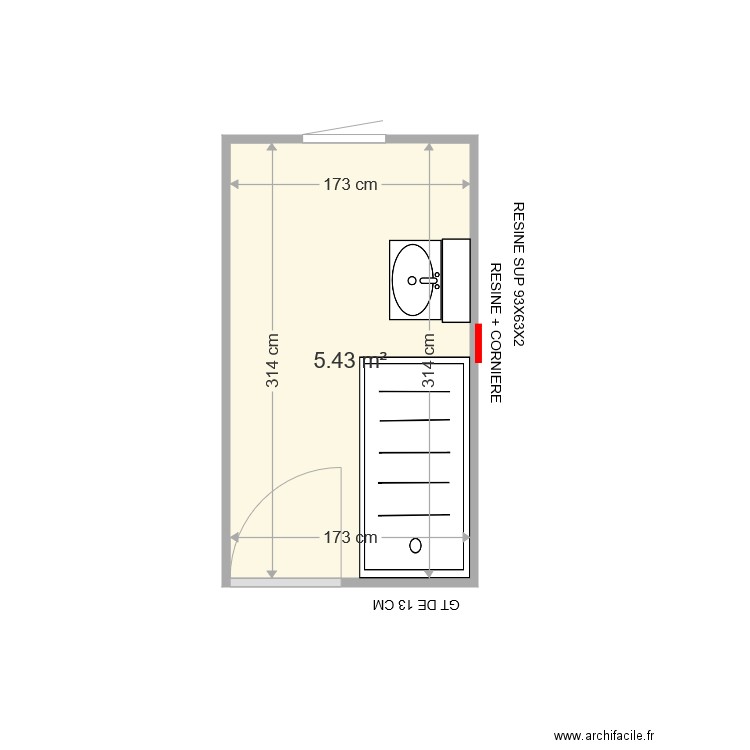 AST SYLVIE . Plan de 0 pièce et 0 m2