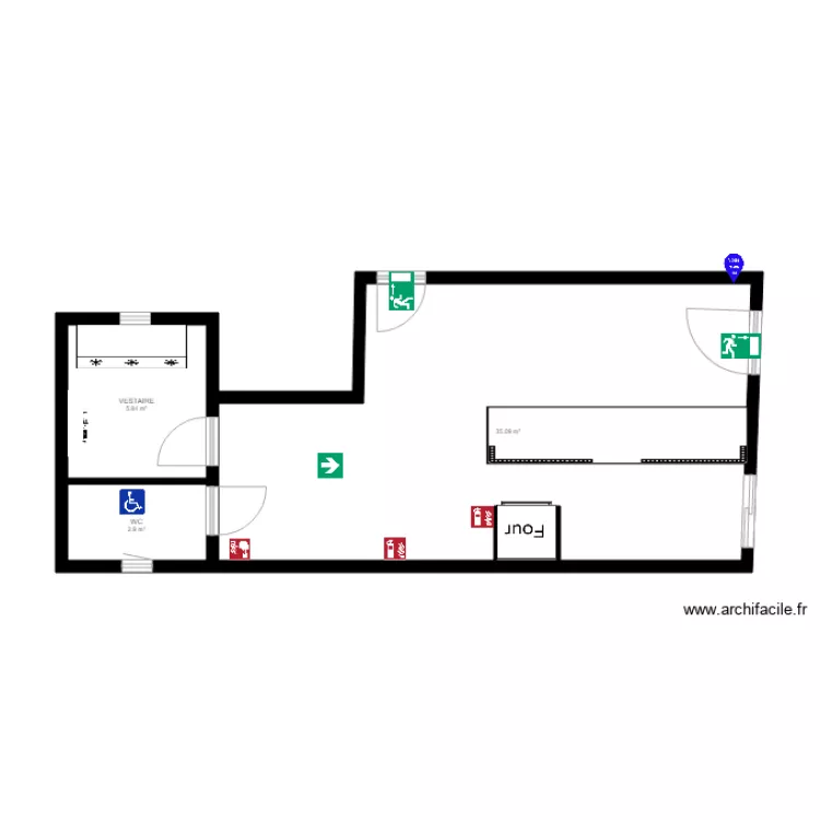 BENASS BAGNEUX. Plan de 