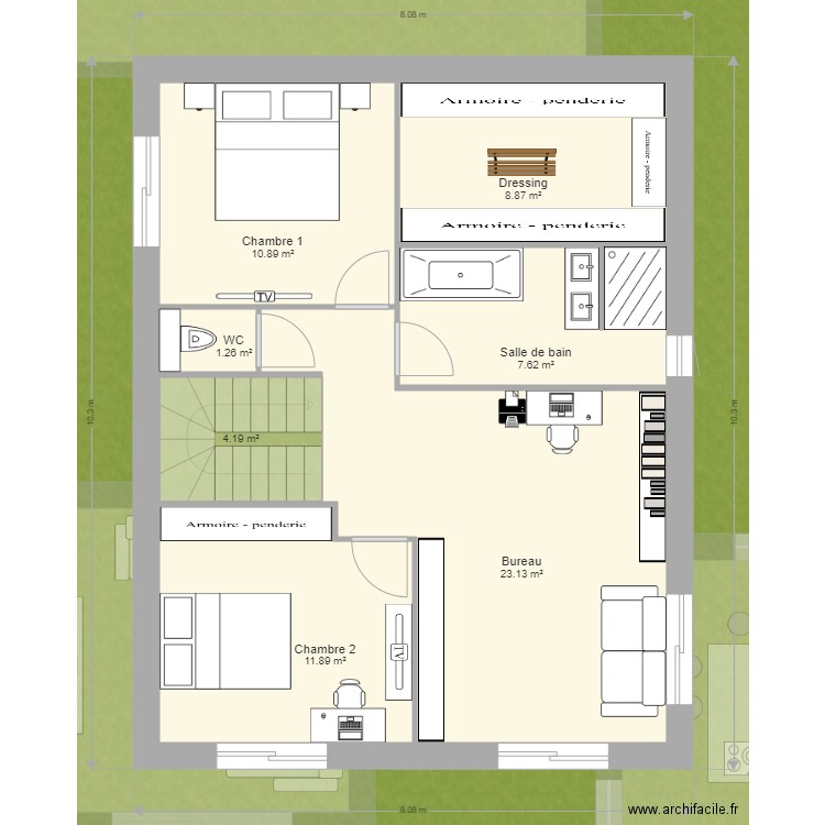 Copie Maison Casa. Plan de 0 pièce et 0 m2