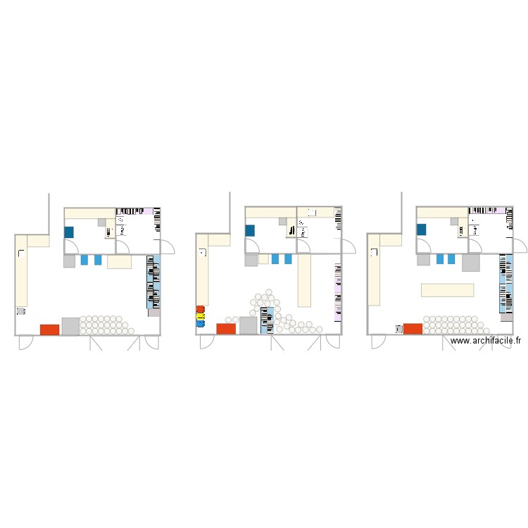 Val Pré 2. Plan de 6 pièces et 59 m2