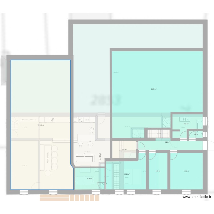 FermePascalPlan9. Plan de 0 pièce et 0 m2