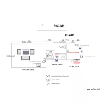 POOL HOUSE plomberie v3 30m2