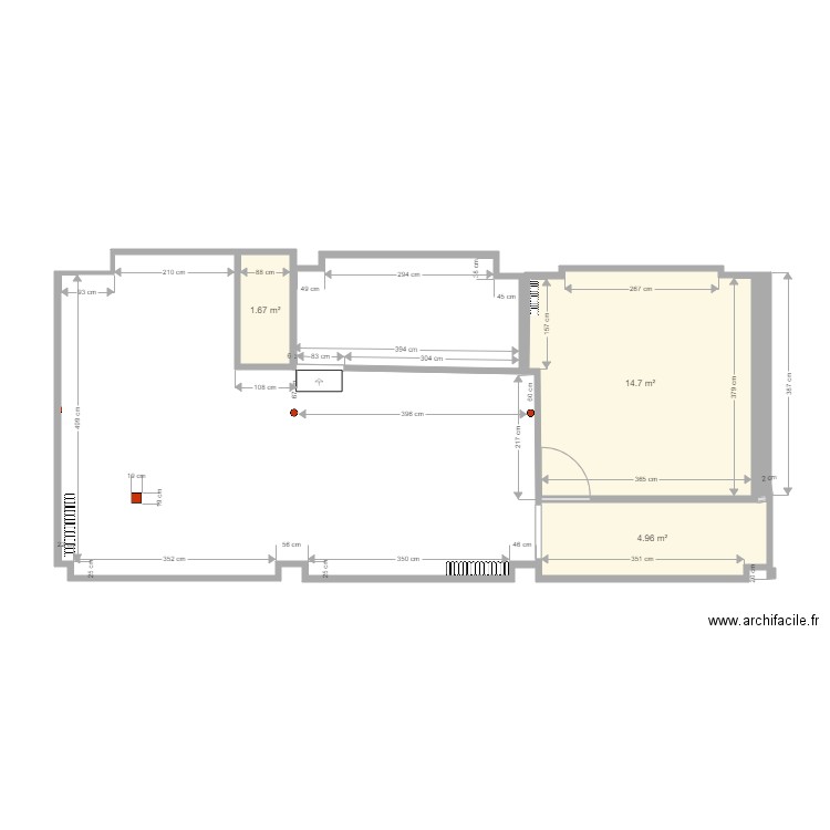 2018 08 11 Cuisine Salle de bain. Plan de 0 pièce et 0 m2