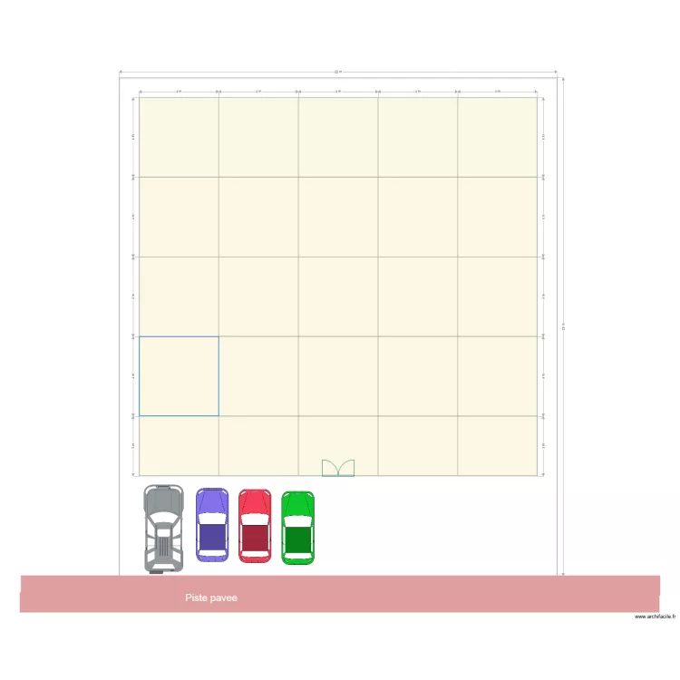 nouveau vue en plan. Plan de 