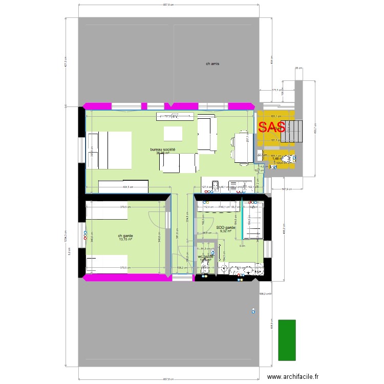  RBNB. Plan de 0 pièce et 0 m2