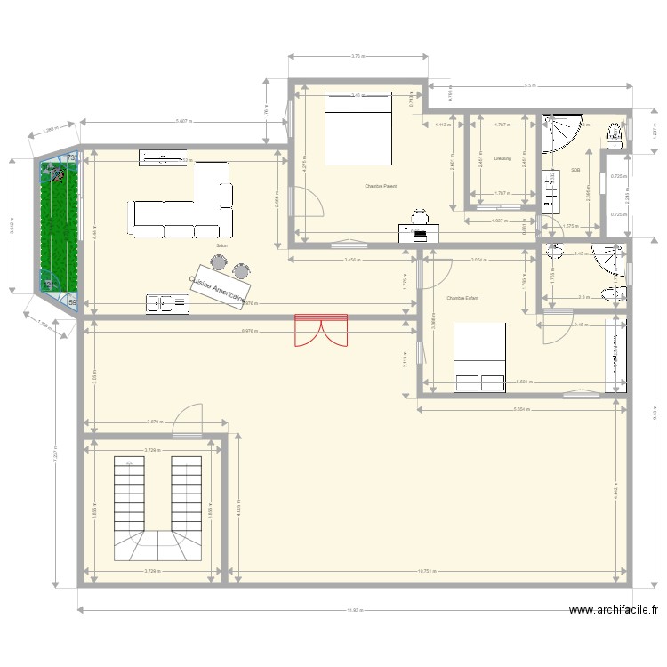 Appartement LT. Plan de 0 pièce et 0 m2