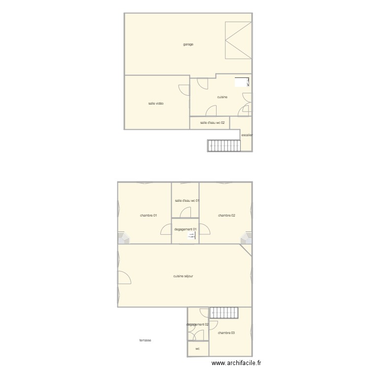 morin 1360 am. Plan de 0 pièce et 0 m2
