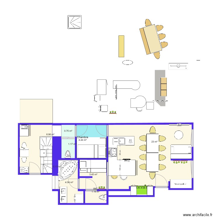 Verdun 10 places V21. Plan de 0 pièce et 0 m2