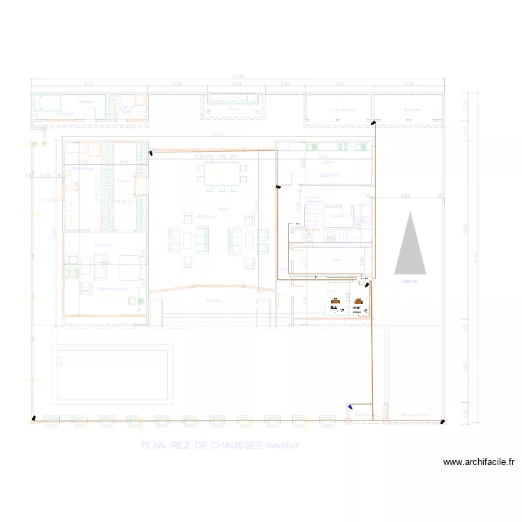 Vidéo surveillance RDC DGA. Plan de 0 pièce et 0 m2 Vidéo surveillance RDC DGA. Plan de 0 pièce et 0 m2