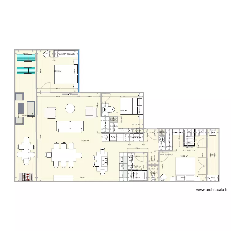Lurons pour 5 octobre avec meubles V2. Plan de Lurons pour 5 octobre avec meubles V2. Plan de