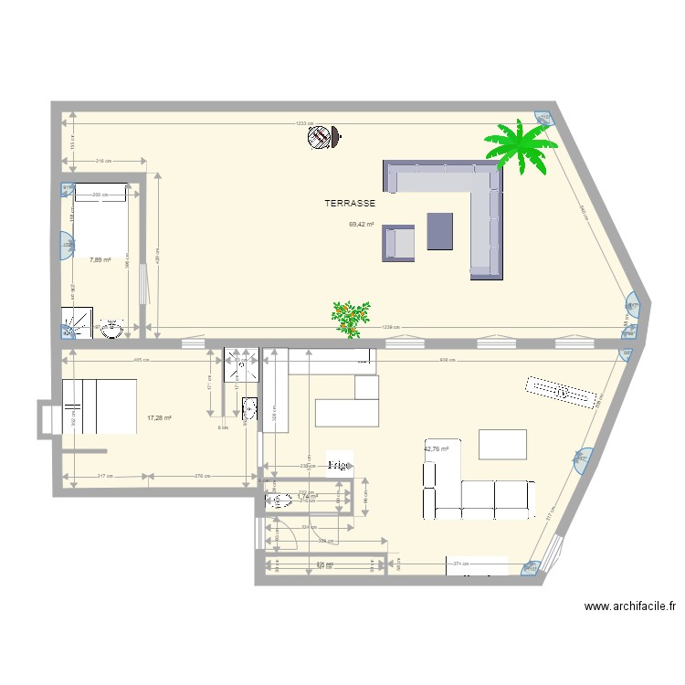 Cagnes 1. Plan de 0 pièce et 0 m2