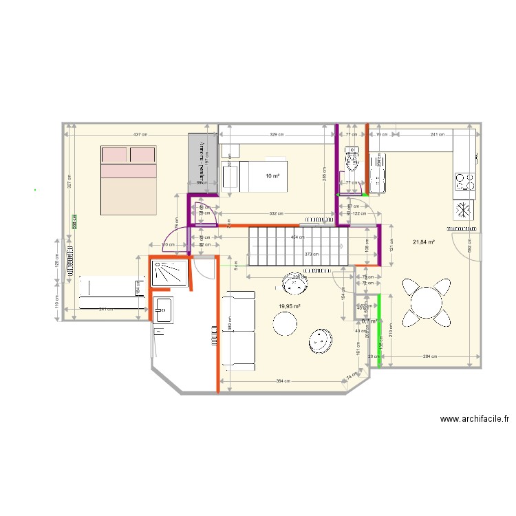 Theys appart juin opt B. Plan de 0 pièce et 0 m2