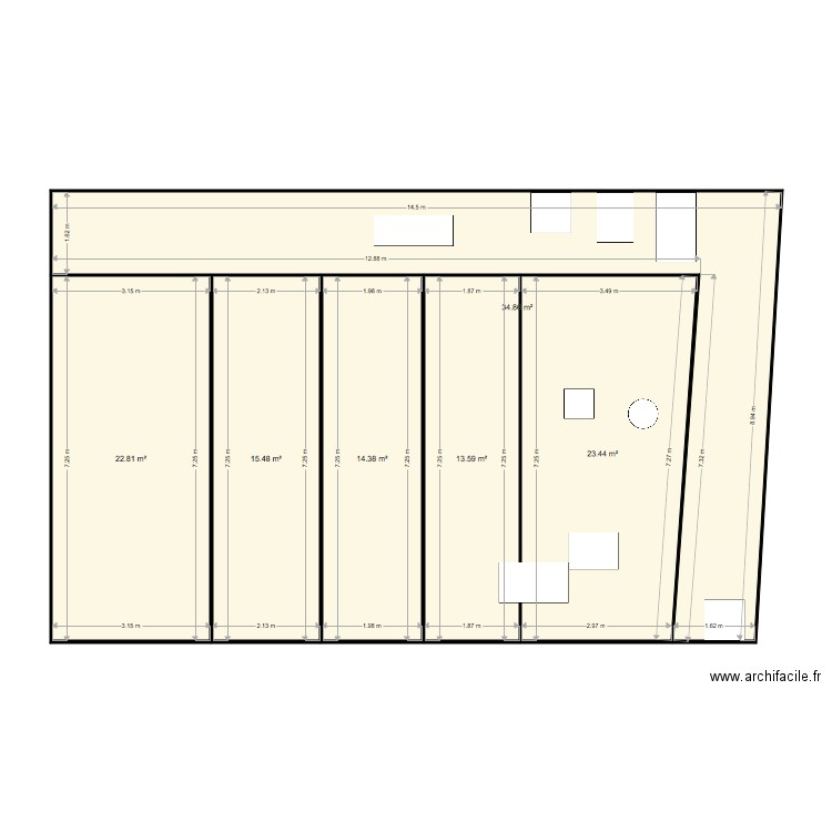 PLANO GENERAL PISO SANT JOSEP. Plan de 0 pièce et 0 m2
