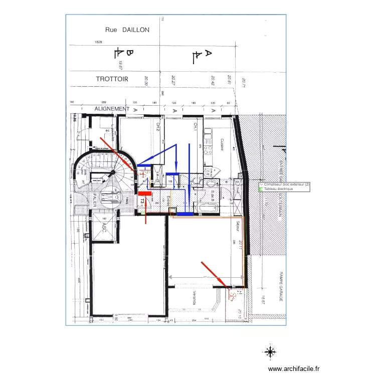 caro sylvie. Plan de caro sylvie. Plan de