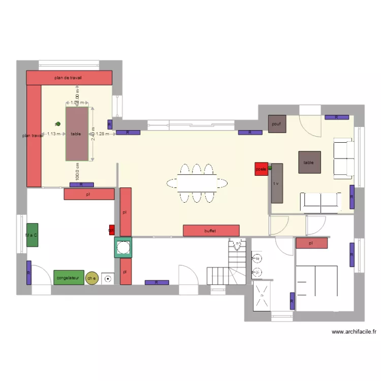 olive1 rdc suite. Plan de olive1 rdc suite. Plan de
