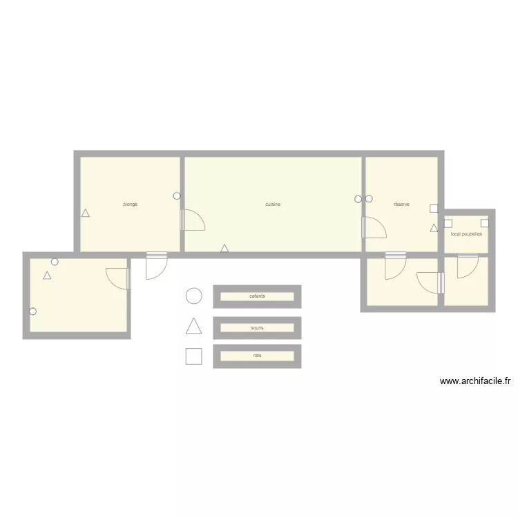 krishna villas. Plan de 