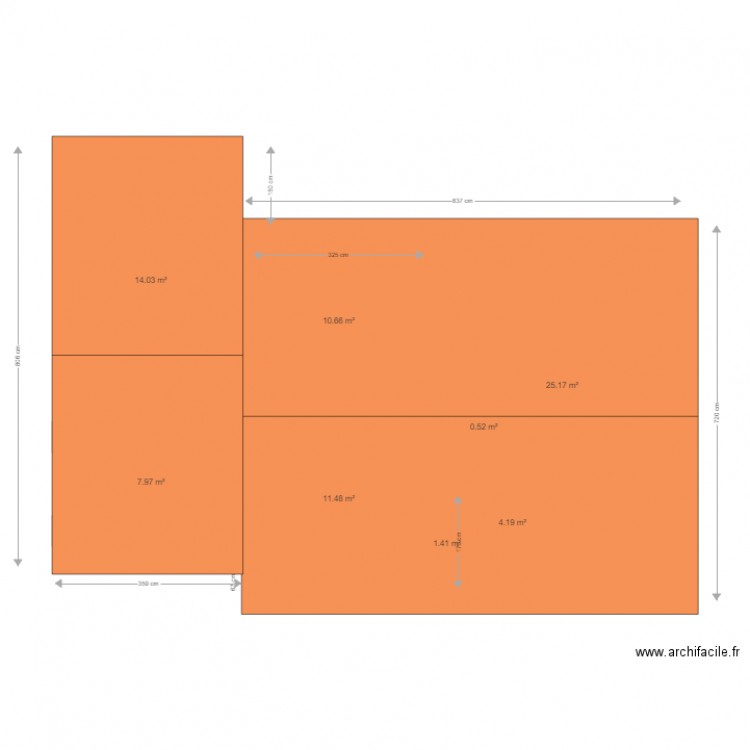 plan maison Yvon et Françoise toiture. Plan de 0 pièce et 0 m2