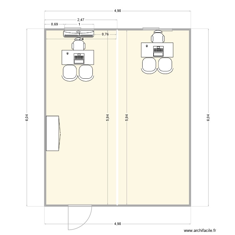 GOLF CLUB / CHANTIER LA TOUR DE SALVAGNY. Plan de 0 pièce et 0 m2