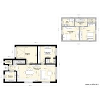 plan etage avec toilettes